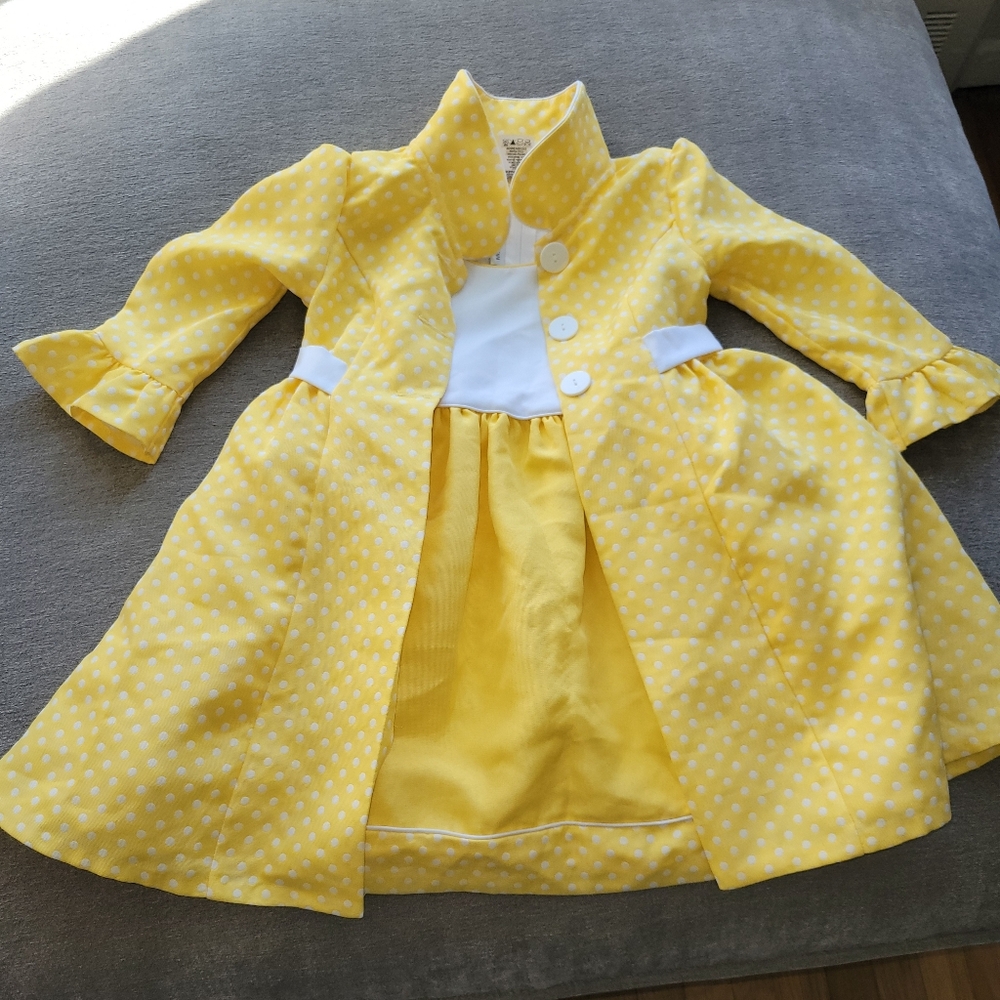 Brand new Bonnie Jean dress and jacket set Sz 5